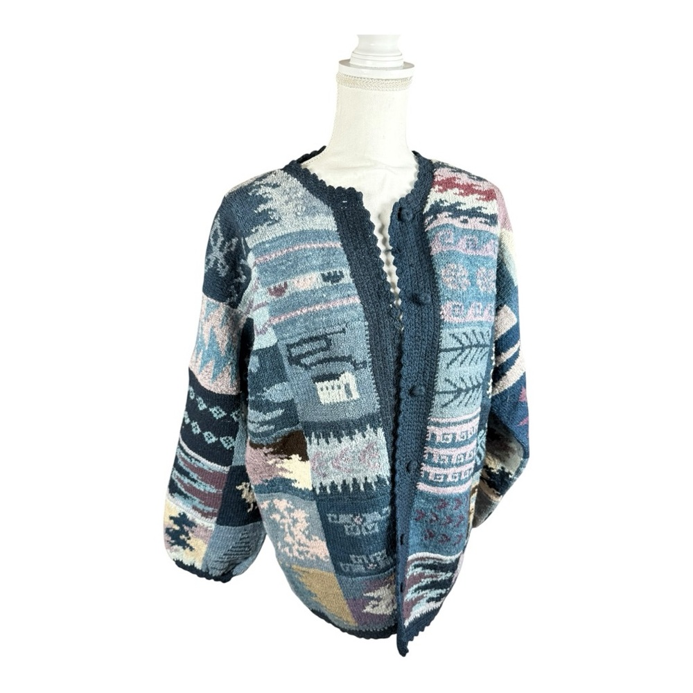Soft Wool Cardigan Sweater